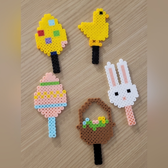 Easter Perler Bead Set of 4 - Picture 1 of 6